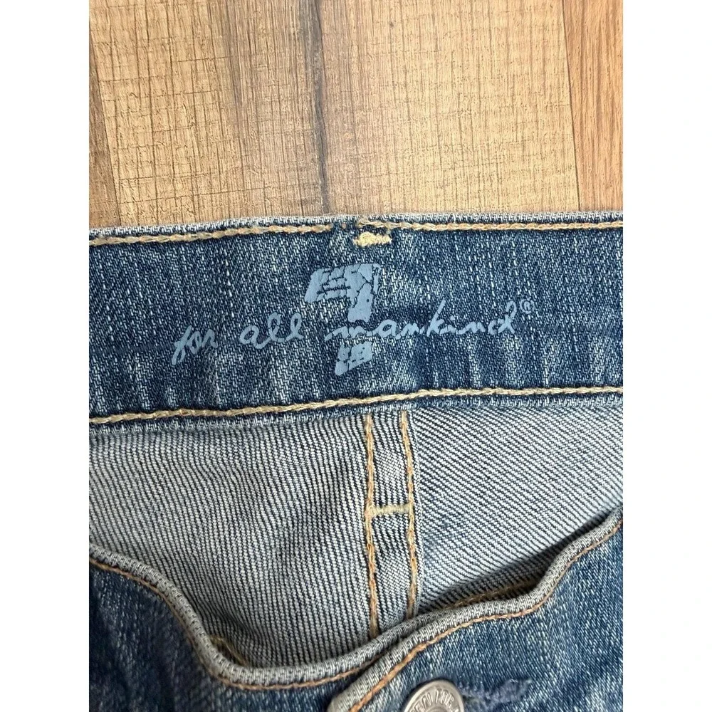 7 For All Mankind High Waisted Bootcut Jeans Size 31 Y2K Made USA‎